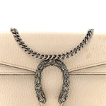 Dollar Calfskin Crystal Super Mini Dionysus Shoulder Bag Mystic White Black Diamond