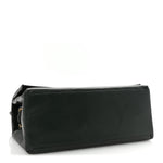 Calfskin Large Dual Shoulder Bag Green