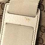 GG Monogram Medium Flap Messenger Bag Beige