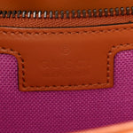 Calfskin Raffia Woven Small GG Marmont Shoulder Bag Multicolor