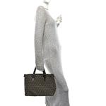 Zucchino Vitello Roll Tote Tobacco