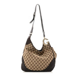 Monogram Medium Charlotte Hobo Brown
