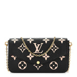 Empreinte Monogram Giant Felicie Pochette Black Beige