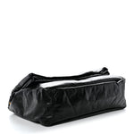 Arena Calfskin Medium Monaco Chain Shoulder Bag Black