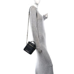 Lambskin Timeless Vanity Cosmetic Case Black