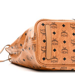 Visetos Medium Liz Reversible Shopper Tote Cognac