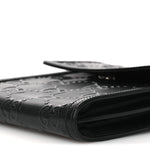 Calfskin GG Tennis Embossed Messenger Bag Black