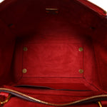 Grained Calfskin Mini Belt Bag Coquelicot
