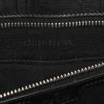 GG Supreme Monogram Azalea Calfskin Medium Retro Interlocking G Vertical Tote Bag Black
