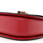 Shangai Calfskin Small Classic Bamboo Top Handle Bag Romantic Cerise