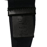 GG Monogram Belt Bag Black