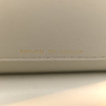 Vitello Seta Shiny Nappa Small Peekaboo I SEE U Satchel Wasabi White