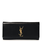 Grain De Poudre Monogram Cassandre Clutch Black