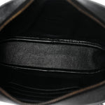 Grain De Poudre Matelasse Monochrome Monogram Mini Lou Camera Bag Black