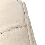 Lambskin CC Mania Flap Bag White