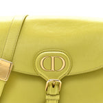 Box Calfskin Medium Bobby Flap Lime