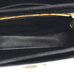 Shiny Calfskin Besace Clea Triomphe Black