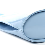 Brushed Calfskin North South Wanda Top Handle Bag Sky Blue