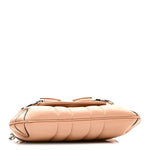 Nappa Vertical Matelasse Small Maxi Horsebit Chain Shoulder Bag Beige