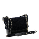 Shearling Small Gabrielle Hobo Navy