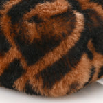 Shearling Vitello Dolce Macro FF 1974 Mini Tobacco Black