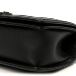 Calfskin Quilted Medium Boy Flap Black