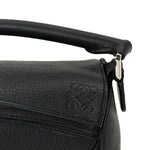 Calfskin Mini Puzzle Bag Black