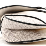 Niloticus Crocodile Himalaya Mini Saddle Bag Latte
