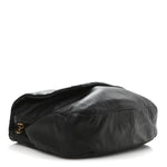 Lambskin Matelasse Monogram Large Jamie 4.3 Black