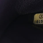 Aged Calfskin Quilted 2.55 Reissue Mini Flap Dark Purple