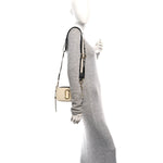 Saffiano Small Snapshot Camera Bag Cloud White Multicolor