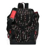Canvas Splash Print Spiked Explorafunk Backpack Multicolor