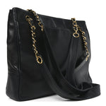 Lambskin CC Shoulder Bag Black