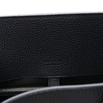 Matte Grained Calfskin Margaux Shoulder 12 Marine