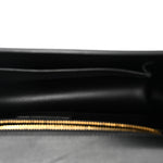 Box Calfskin 30 Montaigne Flap Bag Black