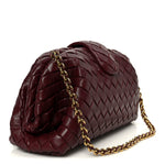 Nappa Intrecciato Teen The Lauren 1980 Clutch With Chain Barolo