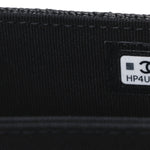 Caviar Quilted Mini Ribbon Wallet On Chain WOC Black