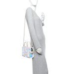 Sequin Mini The Tote Bag Iridescent