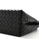 Nappa Intrecciato Medium Andiamo Shoulder Bag Black