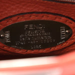 Cuoio Romano Selleria Mini Peekaboo Iconic Satchel Dark Orange