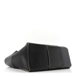 Nappa Maxi Intrecciato Medium Arco Tote Black White
