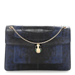 Karung Serpenti Forever Crossbody Dark Blue
