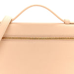 Grained Calfskin L19 Extra Pocket Pouch Creamed Honey
