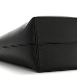 Grained Calfskin Small N/S Park Tote Black