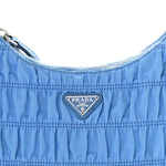 Tessuto Nylon Gaufre Shoulder Bag Pervinca