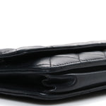 Lambskin Quilted Wallet On Chain WOC Black