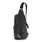 Damier Graphite Logo Avenue Sling Backpack