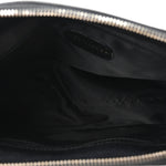 Caviar Flap Shoulder Bag Black