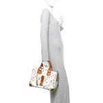 Monogram Multicolor Speedy 30 White
