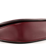 Roxy Calfskin Medium Blondie Top Handle Bag Rosso Ancora